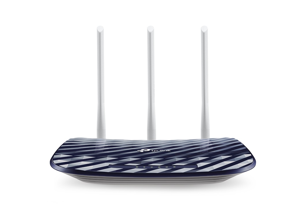 TP - Link Wireless Router TP-Link Archer C20 AC750 450Mbps/ext x 3/2.4-5GHz/1WAN/4LAN/1USB WDS, WMM, WPS